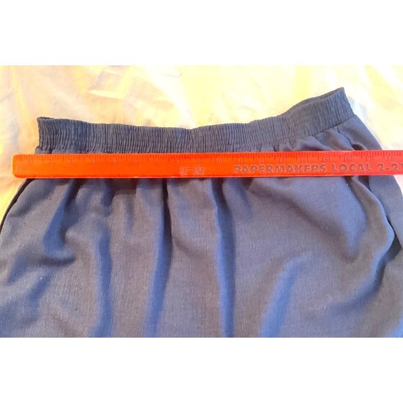 J. G. By Joyce 3 Piece Skirt, Shirt, Jacket Vintage Outfit Blue White 14/16 - Picture 12 of 15